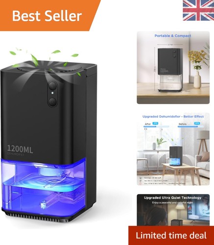 Compact 1200ml dehumidifier - 1200ml,